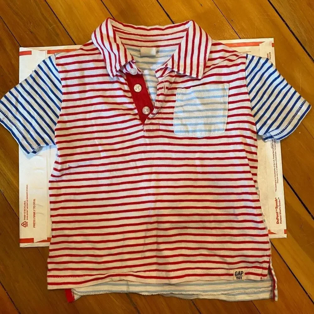 Toddler Boys Short Sleeve Shirt Lot 2T